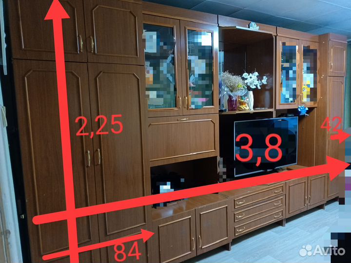 Стенка в гостиную бу