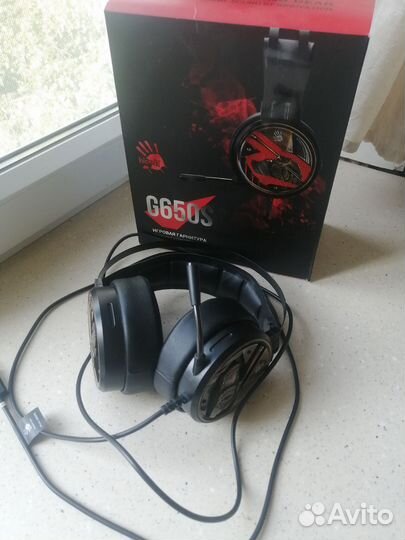 Наушники с микрофоном A4Tech Bloody G650s