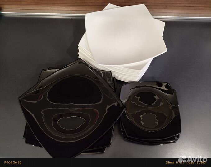 Тарелки luminarc квадратные