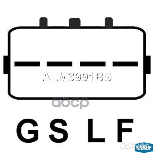 Генератор mitsubishi lancer 03- ALM3991BS Krauf