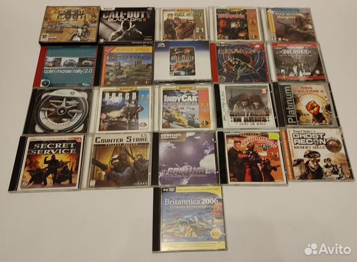 Компьютерные игры для PC cd games коллекция