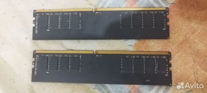 Оперативная память 2666 mhz ddr4 16gb 2планками
