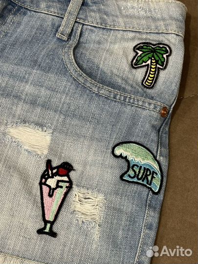 Женские джинсовые шорты 44- 46, O'stin