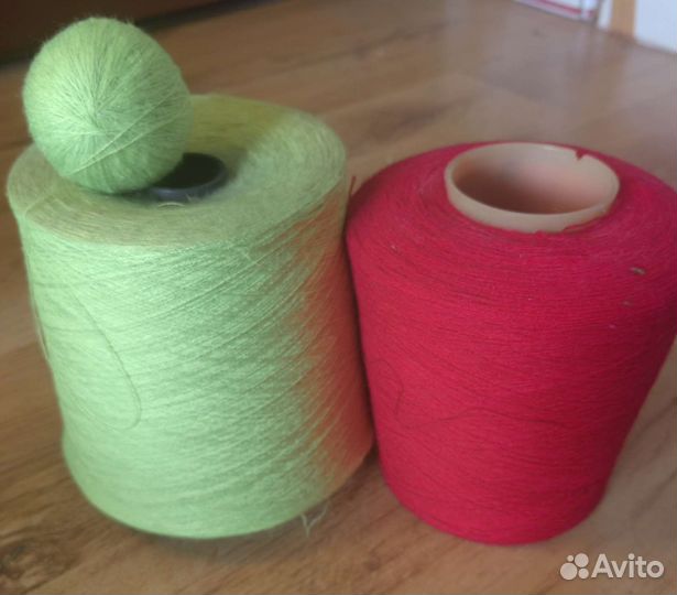 Нитки для вязания. Пряжа натуральная