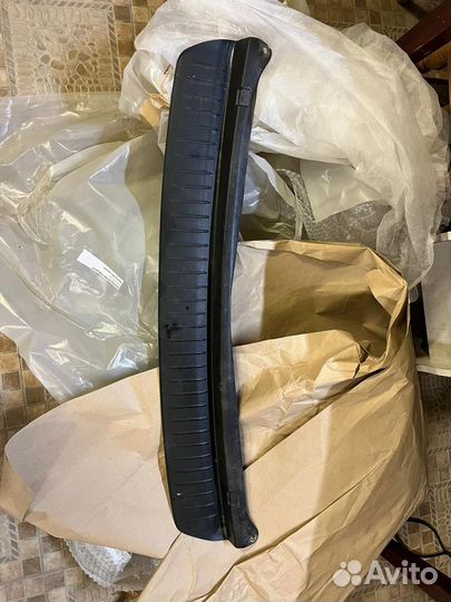 Накладка на бампер приора