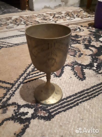Бокал бронза