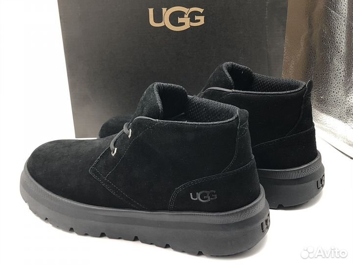 Ботинки Мужские Ugg Burleigh Chukka Black