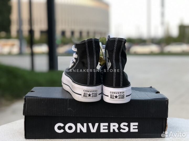 Кеды converse chuck taylor all star 70 hi black