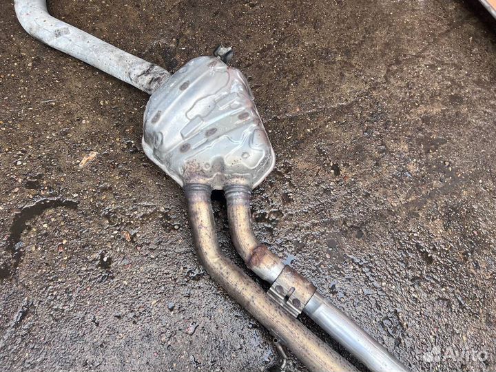 Глушитель, Audi Q7 4M 2019