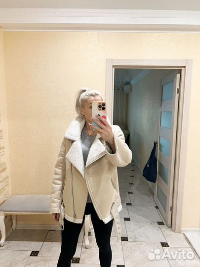 Продам дубленку aviator