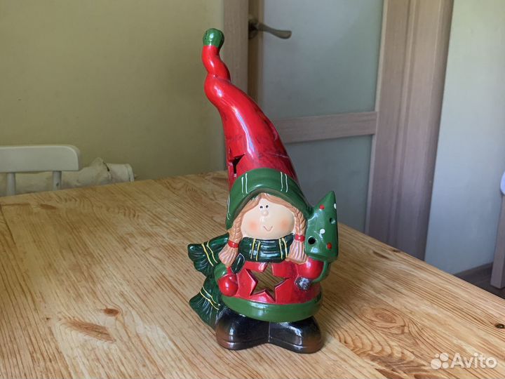 Керамический подсвечник