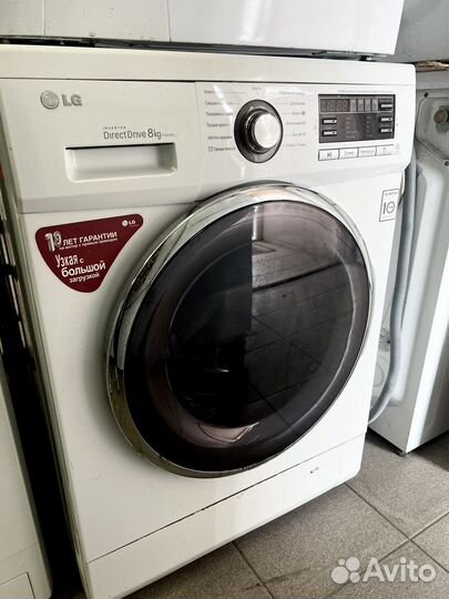 Стиральная машина LG 8 кг A++ Direct Drive