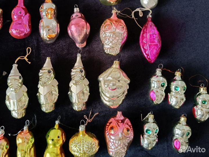 Елочные игрушки СССР