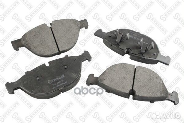 Колодки дисковые перед. с антискрип. пл BMW X5