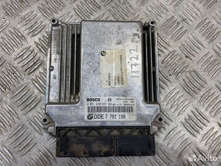 Блок управления двигателем BMW 3 E46 7791190,0281010565 Дизель 2.0 2000