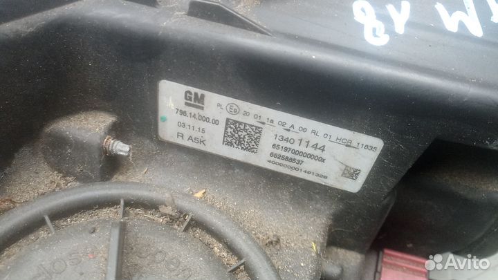 Фара правая Opel Astra K