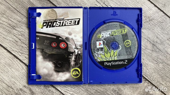 Need for Speed ProStreet инры для Ps2 Sony Ps 2