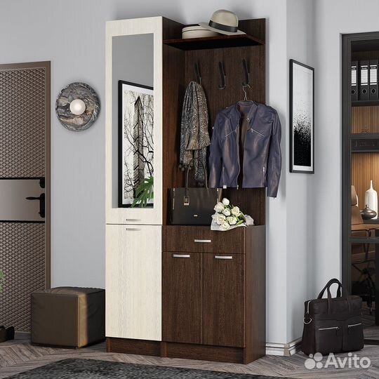 Прихожая Амор венге/лоредо 95х210х37