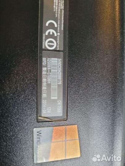 Небольшой ноутбук Asus X200 -11.6