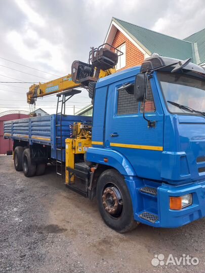 КАМАЗ 65117-N3 с КМУ, 2013