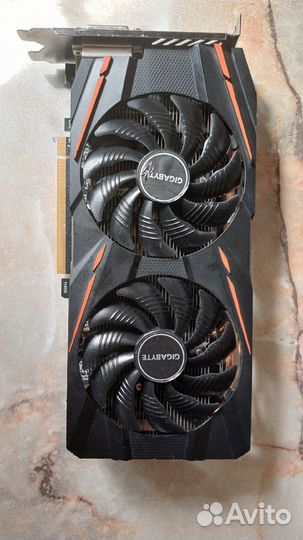 Видеокарта Gigabyte Fan stop rx 480 8 gb