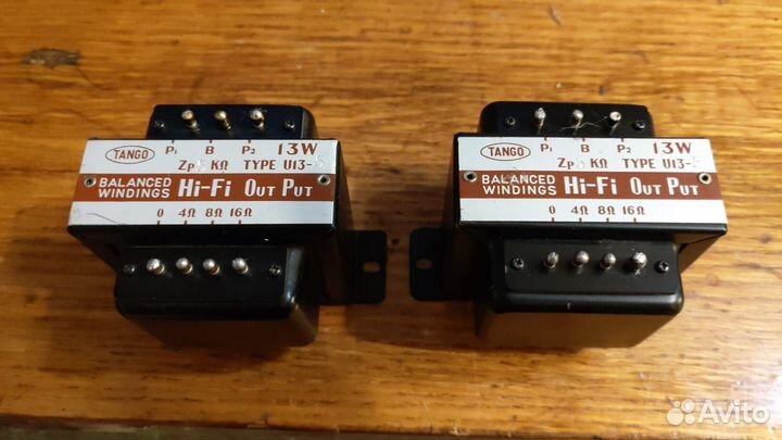 Выходные трансформаторы Tango двухтакт для 6с4с