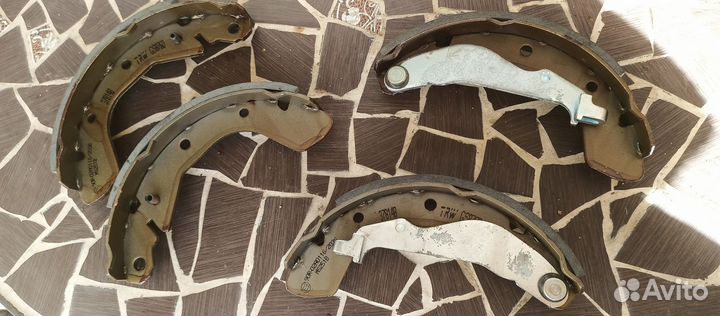 Тормозные колодки задние chevrolet Aveo