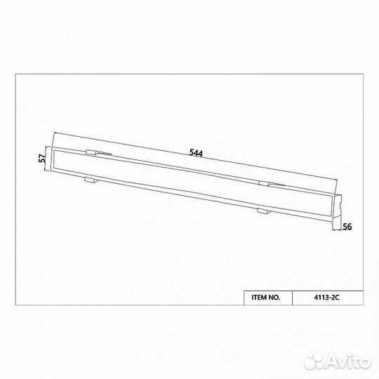 Встраиваемый светильник Favourite Aplot 4113-2C