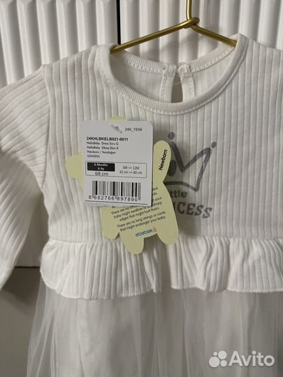Платье для девочки новое 68