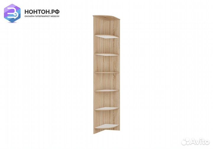 Угловое завершение Сакура дуб сонома