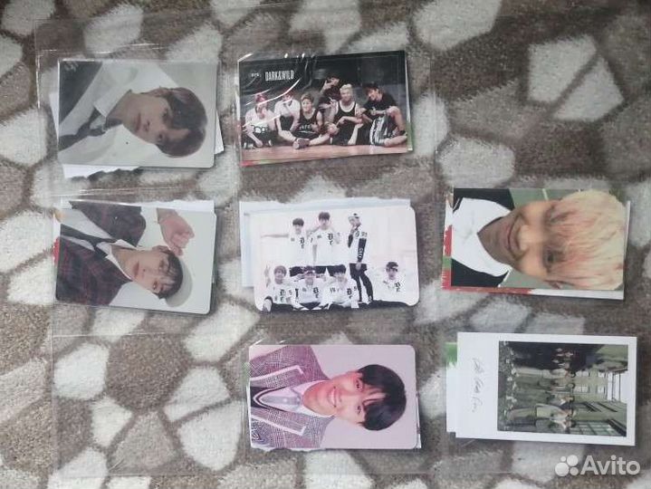 Карты, наклейки, открытки bts, skz