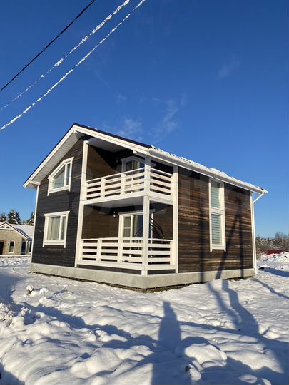 Коттедж 140 м² на участке 12 сот.