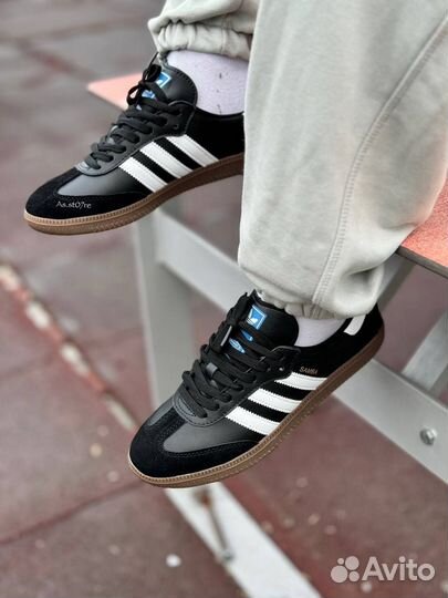 Кроссовки adidas samba black все размеры