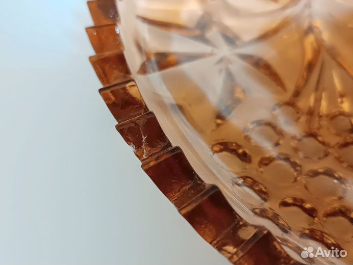 Блюдо большое СССР Виноградная лоза