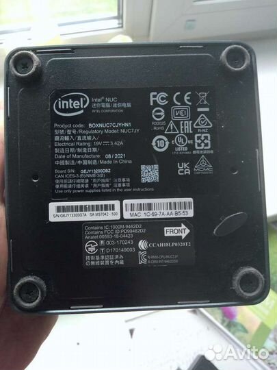 Мини пк Intel nuc