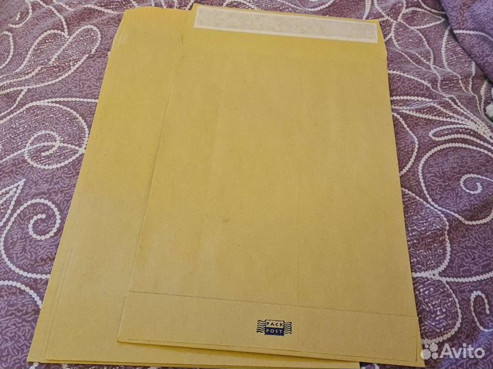 Конверт крафт А4