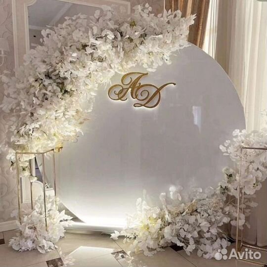 Украшение на выездную регистрацию и Фотозоны