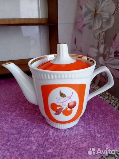 Чайник заварочный фарфоровый СССР