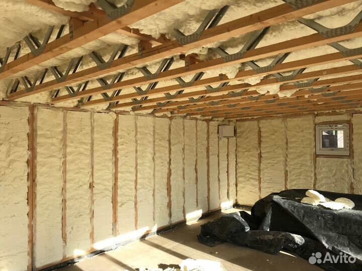 Заливка межстеновое пространство