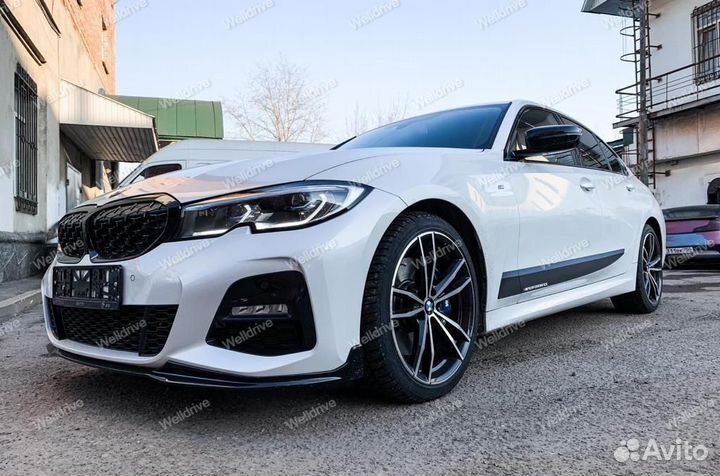 Наклейки M-Performance BMW 3 G20 акцентные полосы