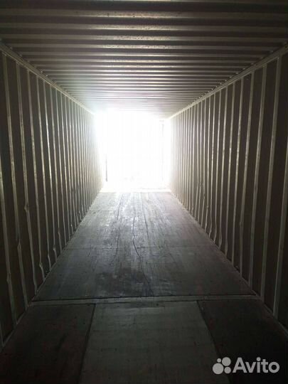 Контейнер 40 футов, высотой 2,6 метра