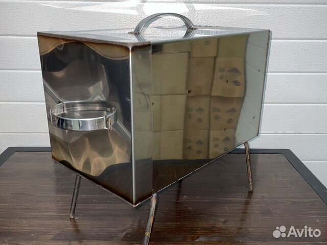 Коптильня- жаровня (торпедо) 2в1 походная