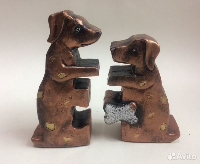 Статуэтки сувенир Собачки влюбленные