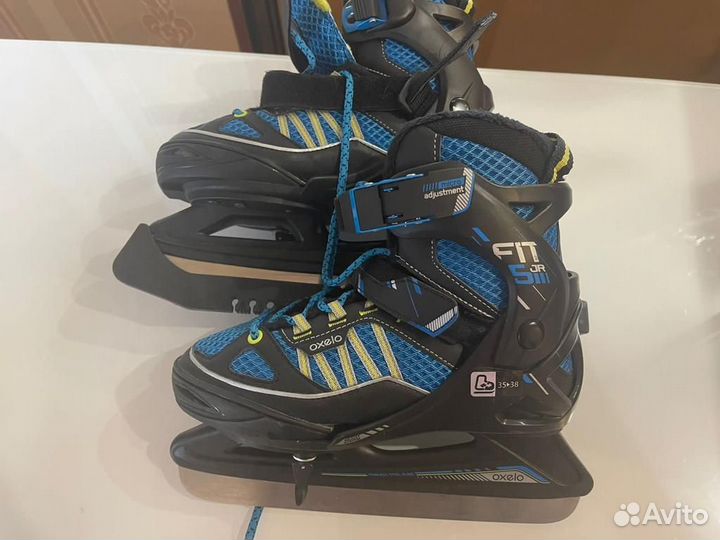 Коньки раздвижные Oxelo Fit 5