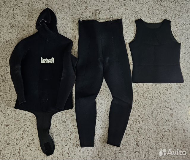 Гидрокостюм неопреновый для подводной охоты 5мм