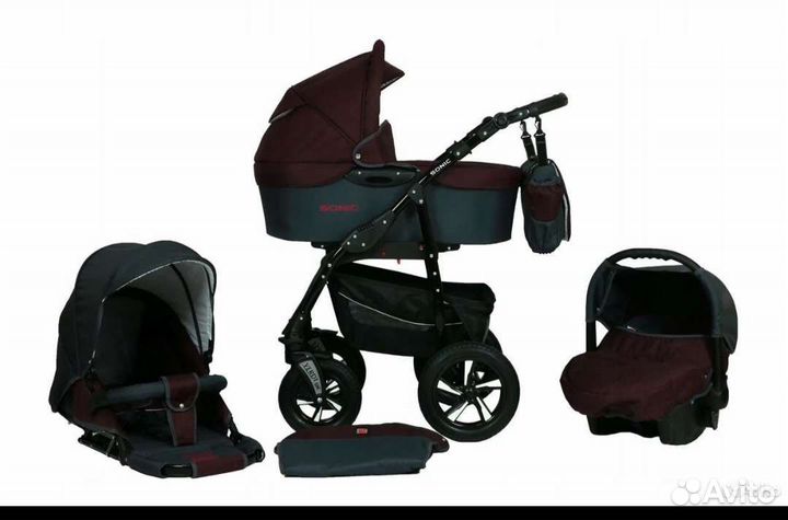 Детские коляски 3 в 1 sonic