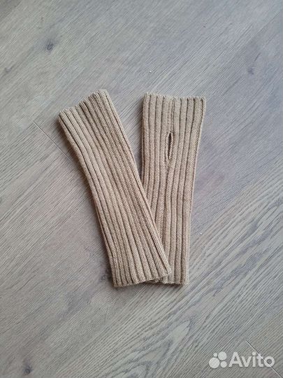 Митенки вязаные