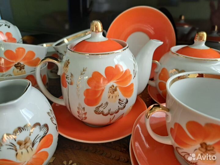 Советский чайный сервиз 
