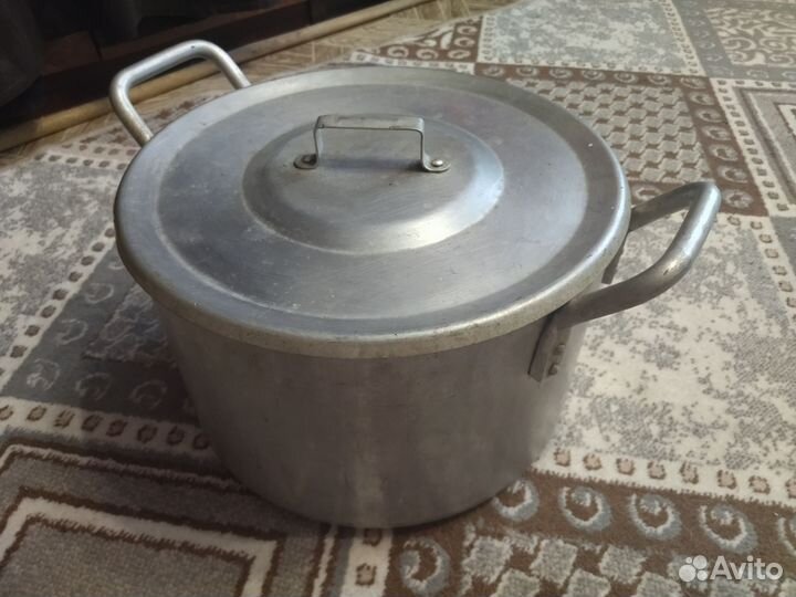 Кастрюля эмалированная СССР большая