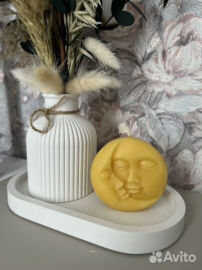 Ароматическая свеча ручной работы